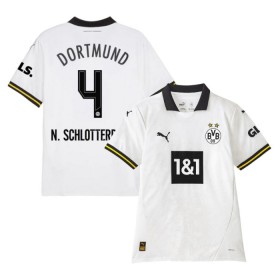 Jalkapallo Pelipaidat/Peliasut Borussia Dortmund N. Schlotterbeck 4 Kolmaspelipaita 2024-25